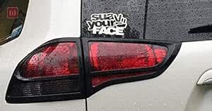 ISEE 360®SUA Your Face Boost Lading Car Stickers Colour White Back Door ...