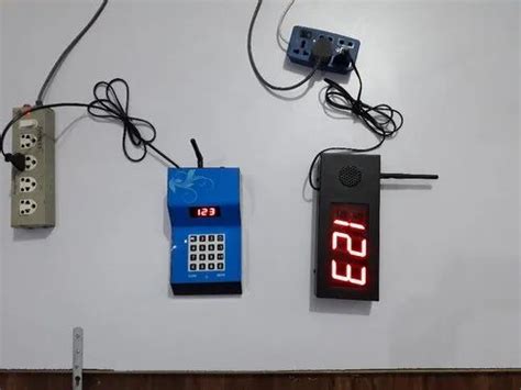 Token Display System - Token Display 6 Digits English And Hindi Voice ...