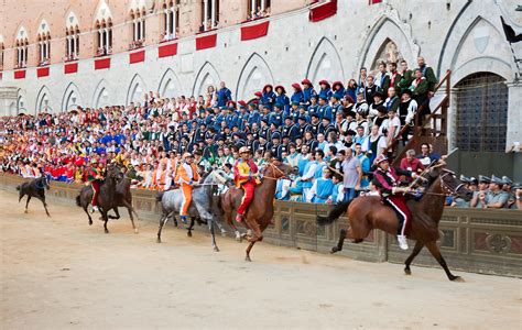 Palio Horse Race Siena Italy