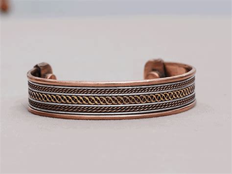 Healing Magnet Copper Bracelet – Sundari Silks