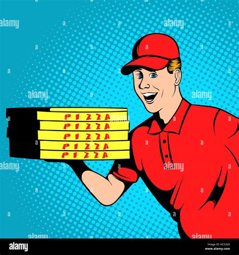 Pizza delivery guy hi-res stock photography and images - Alamy