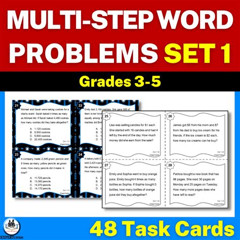 Image result for Multi-Step Word Problems