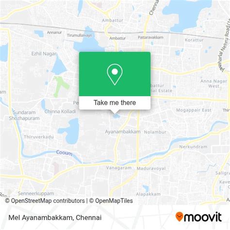 How to get to Mel Ayanambakkam in Saidapet by bus?
