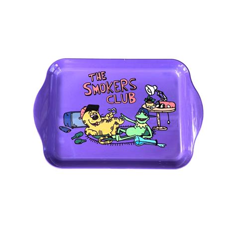 The Smoker’s Club - Heath Spliff & The Tree Frog Rolling Tray | REVERSE ...