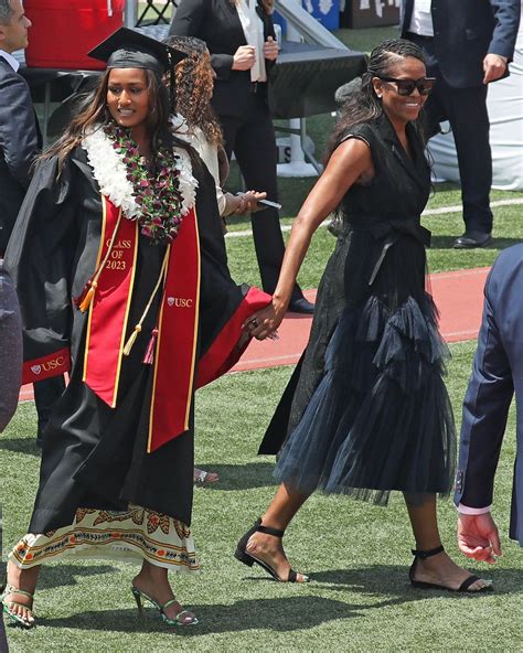 Sasha Obama - Graduates USC in Los Angeles 05/13/2023 • CelebMafia
