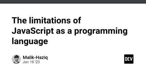 Image result for Limitations of JavaScript