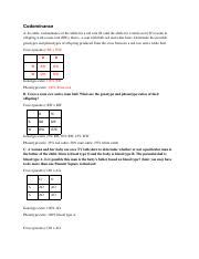 Punnett Square Practice 2.pdf - Codominance A. In cattle codominance of ...