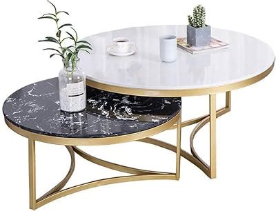 Priti Coffee Table Modern Nesting Coffee Tables Set for Living Room ...