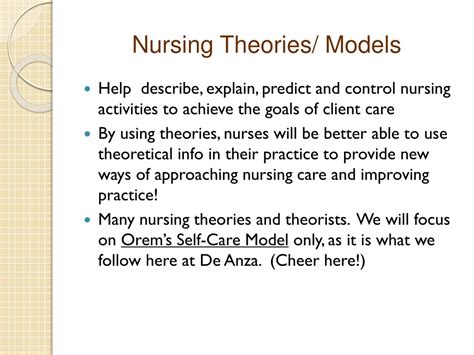 PPT - Theories and Models of Nursing Chapter Three PowerPoint ...
