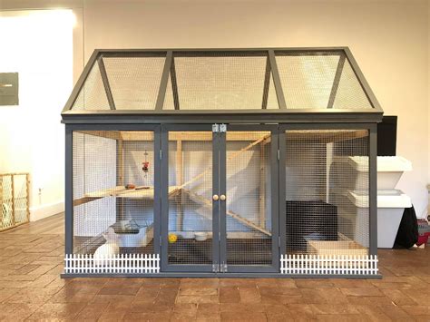Indoor Rabbit Cage With Floor at Jamie Gibb blog