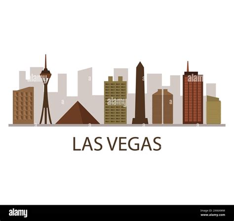 Las Vegas skyline Stock Photo - Alamy