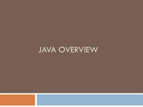 Image result for Java Overview