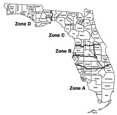 Florida Hunting Zones