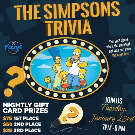 Image result for Simpsons Trivia