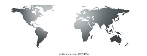 Simple World Map Grey 的图像结果