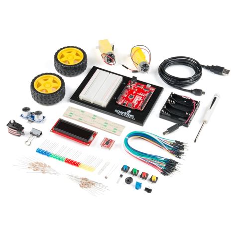 SparkFun Inventor's Kit - v4.1.2 (SIK) RedBoard Qwiic, White Solderless ...