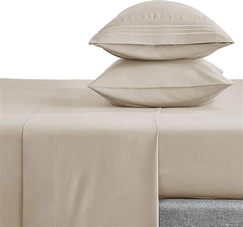 Amazon.com: CozyLux Hotel Luxury Twin Extra Long (XL) Bed Sheets Set ...