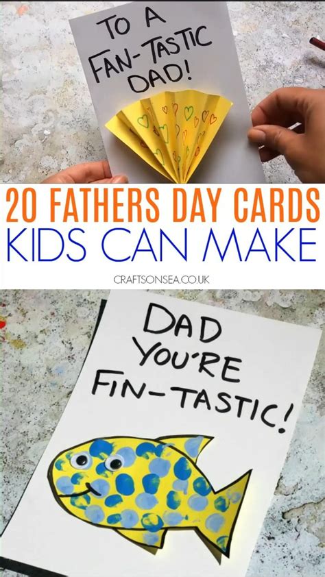 Homemade cards for father s day – Artofit