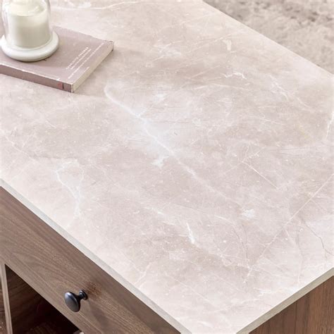 Buy Helios Addison Coffee Table with Drawers - Brown from Home Centre ...