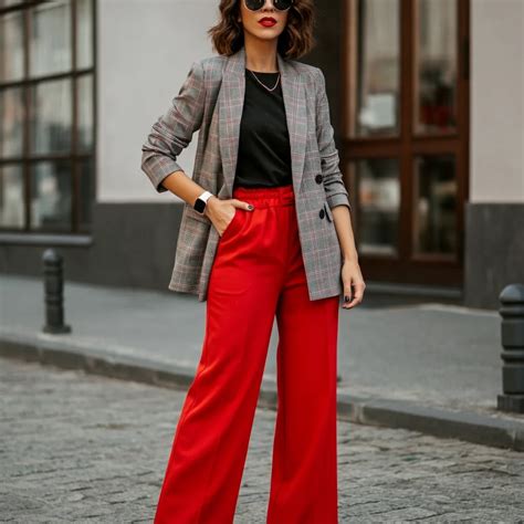 Red Pants Outfit
