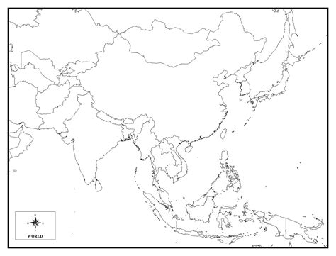 Asia Map Drawing 的图像结果