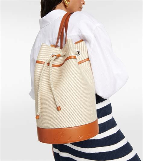 Loro Piana Harbor canvas bucket bag Loro Piana