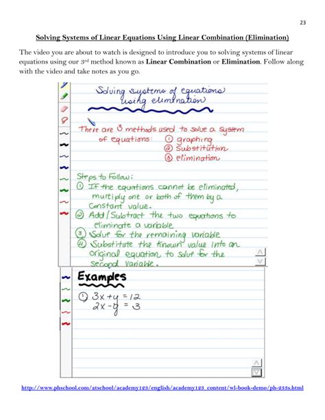 Image result for Perform a Linear Combination