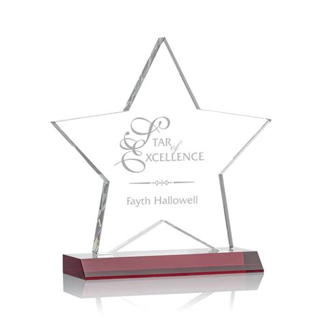 Chippendale star award - red | Corporate Specialties