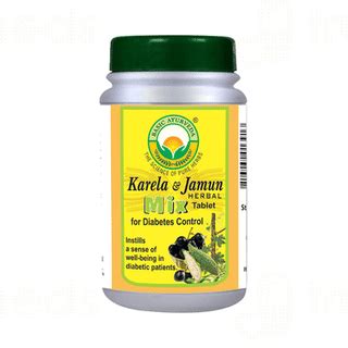 Basic Ayurveda Karela And Jamun Herbal Mix Tablet 40 - Uses, Side ...
