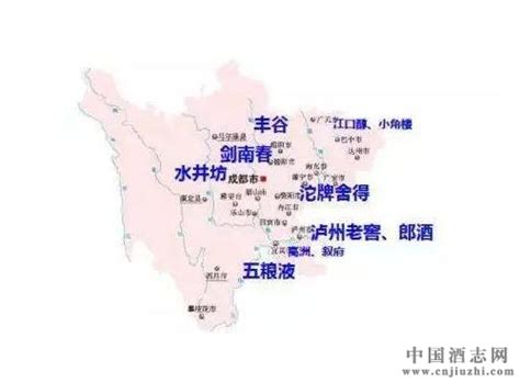中国白酒地图“最新升级版”_藏酒认知_酒类百科_中国酒志网
