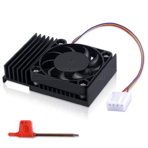 Buy ThinkRobotics Jetson Nano Heat Sink with Integrated PWM Fan Online ...