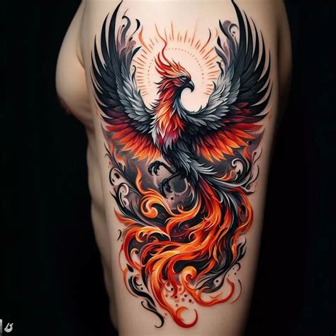 I will draw your unique and custom tattoo design | Phoenix tattoo design, Phoenix tattoo ...