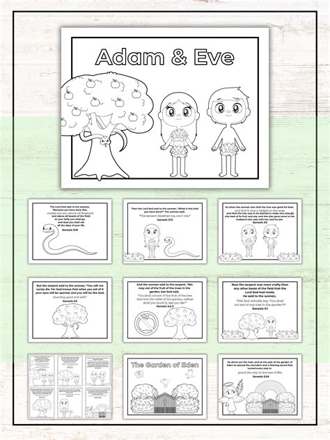 Adam And Eve Coloring Page Adam And Eve Bible Activities For Kidsbible Reading Plan Clip Art