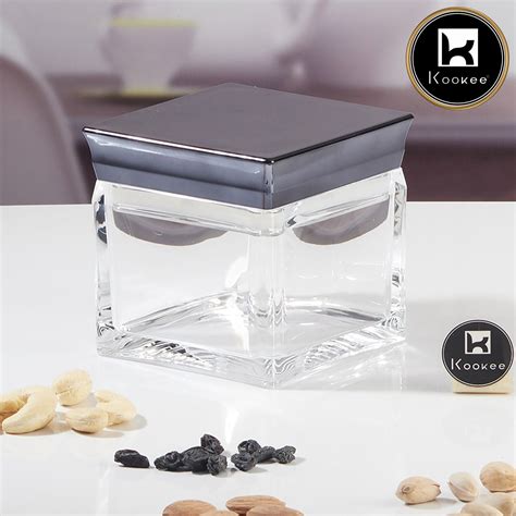 Kookee Acrylic Airtight Canister Jar & Container for Kitchen Food ...