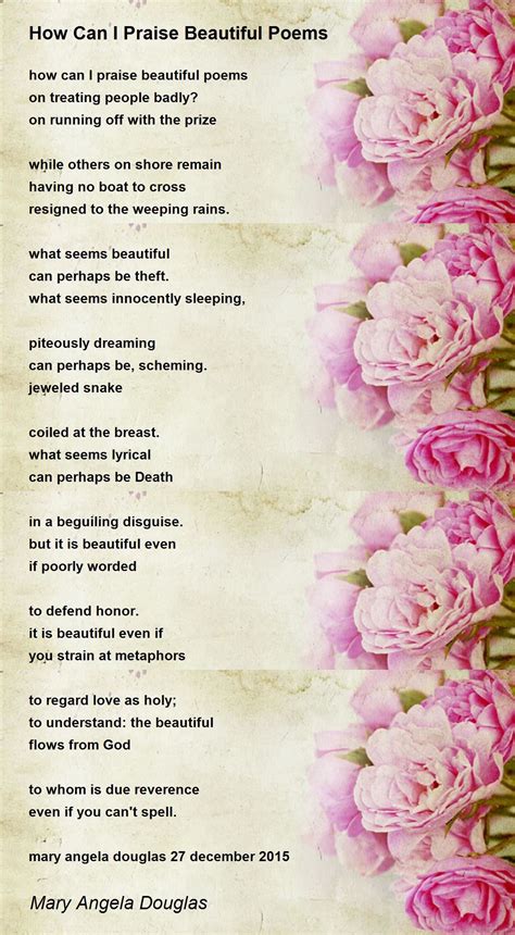 What Is Praise Poems at Douglas Borba blog