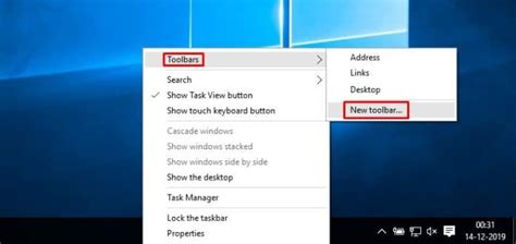 Taskbar Toolbar 的图像结果