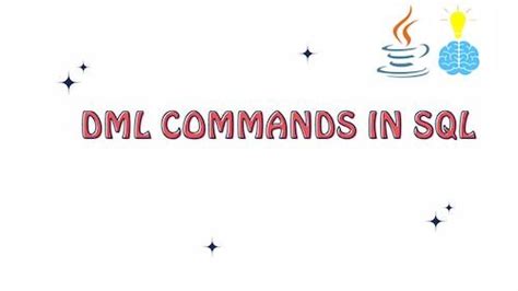 Image result for DML Statement in SQL