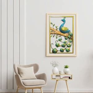 JC Crafts & Fabrics Wrought Iron Decorative Wall Decor Peacock Hand ...