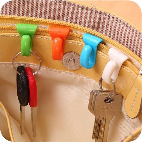 2PCS Hangers Key Ring Chain Holder Hook Shoulder Bag Handbag Organizer ...