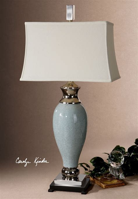 Rossa Light Blue Table Lamp | Blue table lamp, Table lamp, Ceramic ...
