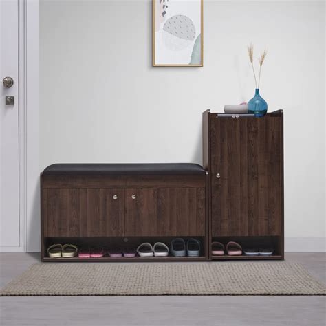 Sleepyhead Footsie - Engineered Wood Shoe Rack Combo with Cushion Seat ...