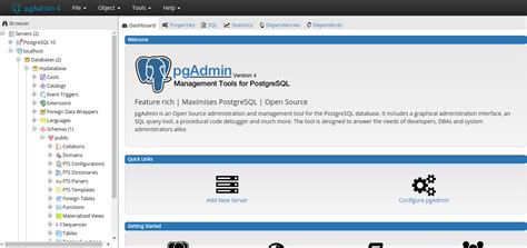 Image result for pgAdmin Web-Based