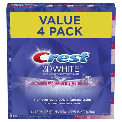 Image result for Crest 3D Glamorous White Toothpaste