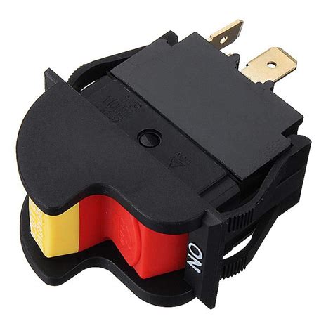 Industrial Pushbutton Switches KEDU HY7 125V/250VAC Key Locking Push ...