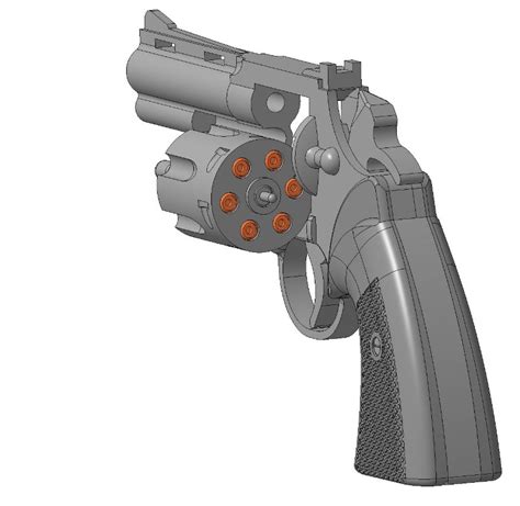 Miniature Homemade Colt Python Revolvers 的图像结果