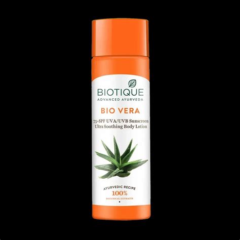 Buy Biotique Bio Vera SPF 75+ UVB/UVA PA+++ Sunscreen Ultra Protective ...