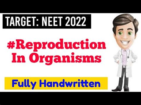 Reproduction In Organisms in One Shot (Old NCERT) Video Lecture - One ...
