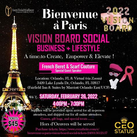 Bienvenue a Paris - Vision Board Social, Fairfield Inn & Suites by ...