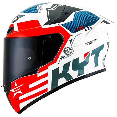 KYT TT Course Fuselage Gloss Red Helmet– Moto Central
