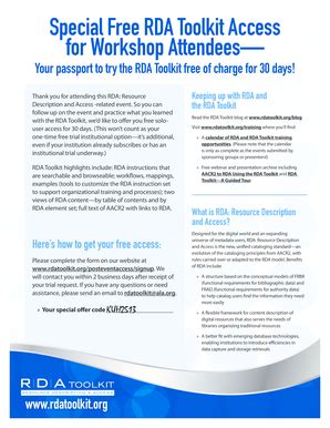 Fillable Online library rmc Free Toolkit Access - Kuhagen Workshop ...